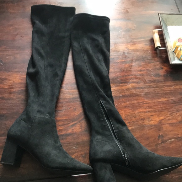 Shoes | Steve Madden Shaya Black Thigh 